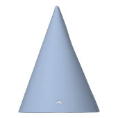 Soft Sky Blue Paper Party Hat Feesthoedjes (Rechts)