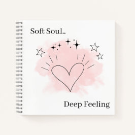 Soft Soul Personalized Notebook Notitieboek
