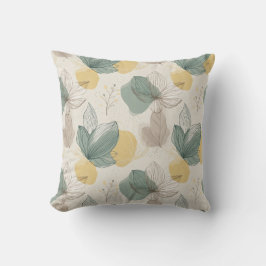 Soft Spring Botanical Throw Pillow Kussen
