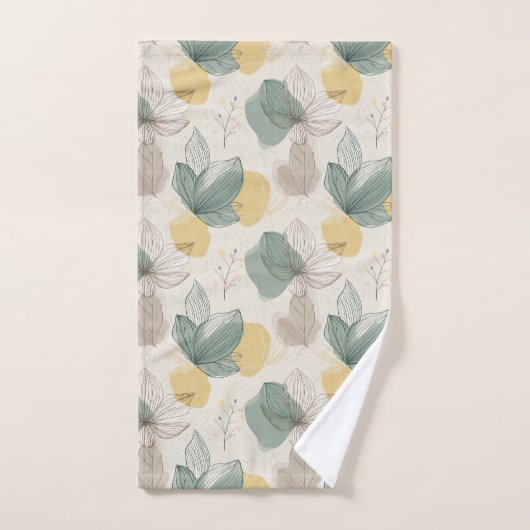 Soft Spring Botanical Towel (Serviette à main)