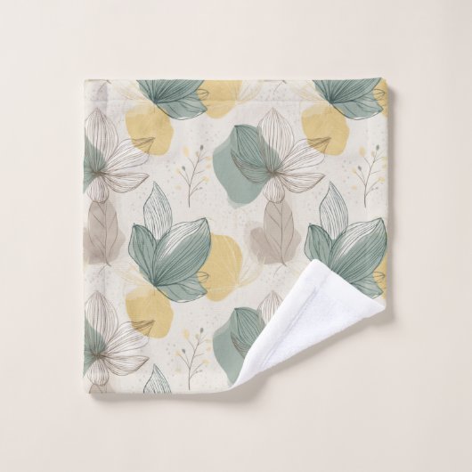 Soft Spring Botanical Towel (Gant de toilette)