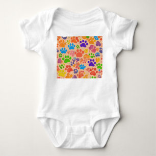 Soft Steps, Happy Paws baby bodysuit