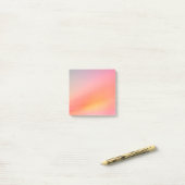 Soft Sunset Gradient Post-it Notes – Dromerige pas (Op bureau)
