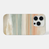 Soft Tide Horizon – Abstract Coastal Pastel (Verso Horizontal)