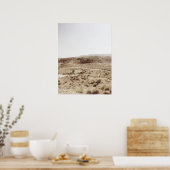 Soft Toned Painted Oregon Poster (Keuken)