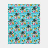 Soft Tropix Fleece Deken (Voorkant)