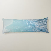 Soft Turquoise Ocean Dream Waves #2 #water #decor  Lichaamskussen (Achterkant)