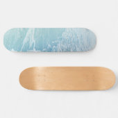 Soft Turquoise Ocean Dream Waves #2 #water #decor Skateboard (Horizontaal)