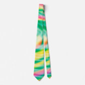 Soft Vibrant Tie Dye Stropdas (Voorkant)