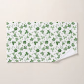 Soft Waterverf Shamrock Pattern Bad Handdoek (Handdoek)