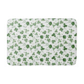 Soft Waterverf Shamrock Pattern Badmat (Voorkant)
