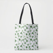 Soft Waterverf Shamrock Pattern Draagtas (Voorkant)