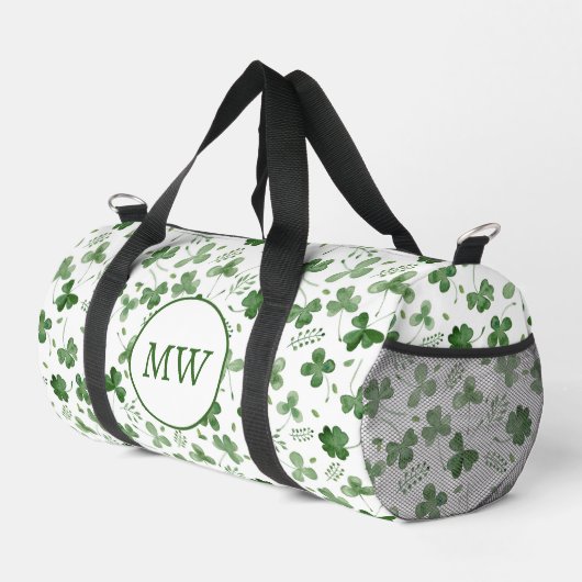 Soft Waterverf Shamrock Pattern Plunjezak (Rechterhoek)