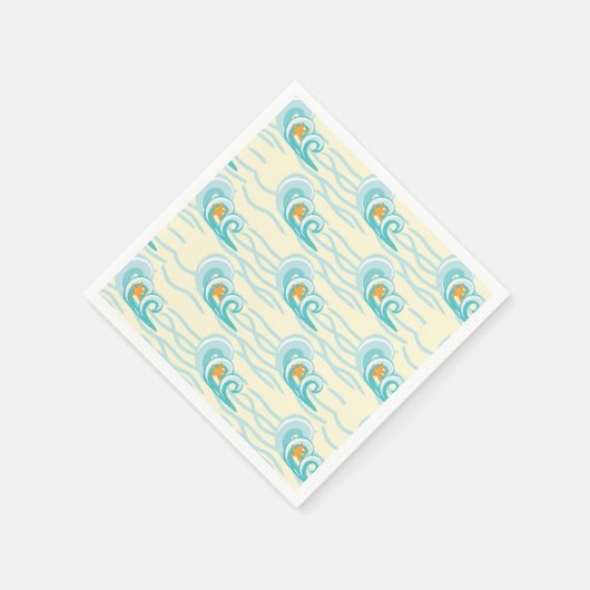 Soft Waves Pattern Servet (Hoek)