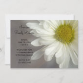 Soft White Daisy Family Reunion Invitation (Devant)
