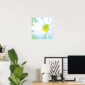 Soft White Flower Print (Thuiskantoor)