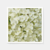 Soft White Hydrangea Servet (Voorkant)