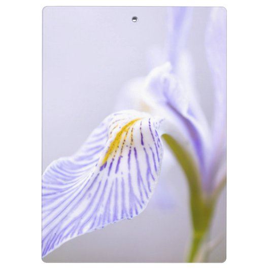 Soft Wild Iris Klembord (Achterkant)