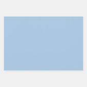 Soft Winter Blue Inpakpapier Vel (Voorkant 2)