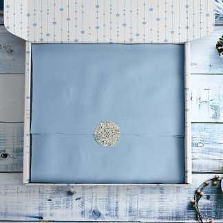 Soft Winter Blue Tissuepapier