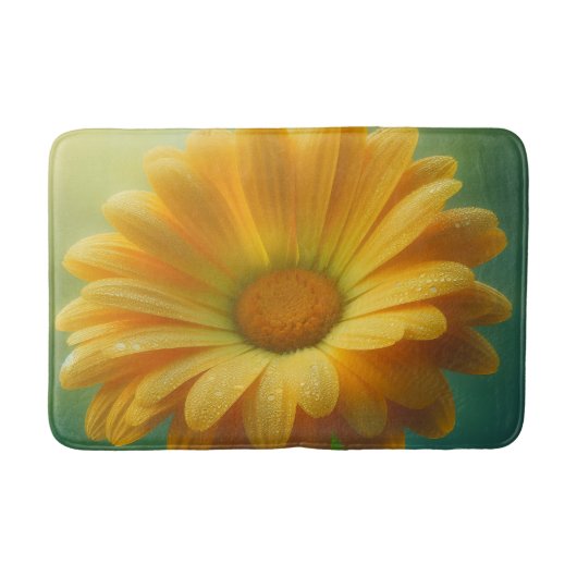 Soft Yellow Daisy  Badmat (Voorkant)