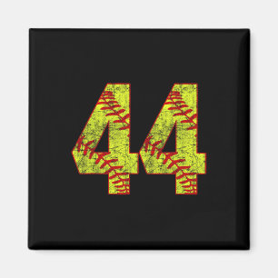 Softbal #44 Fastpitch Softbal Moeder Nummer 44 Spe Magneet