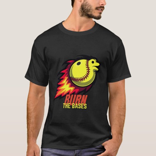Softbal Firestorm Series T-shirt (Voorkant)
