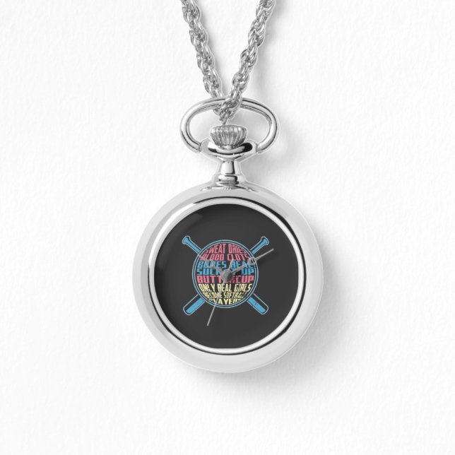 Softbal Horloge (Voorkant)