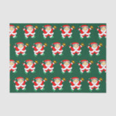 Softbal Kerstcadeau Tissuepapier (Voorkant)