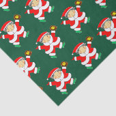 Softbal Kerstcadeau Tissuepapier (Detail)