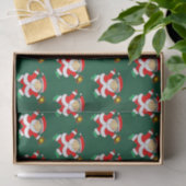 Softbal Kerstcadeau Tissuepapier (Geschenk)