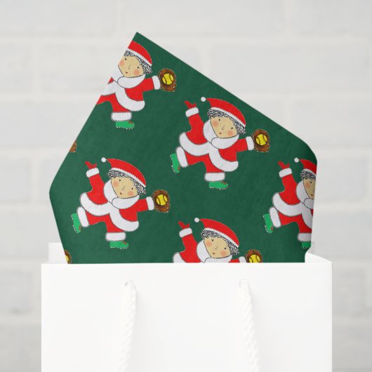 Softbal Kerstcadeau Tissuepapier (Cadeauzakje)