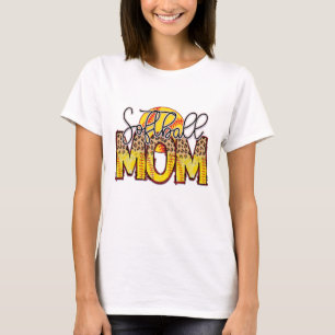 Softbal Mama  T-shirt