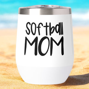 Softbal Mom Wijnzijlijn Tailgate