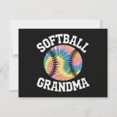 Softbal oma kaart (Achterkant)