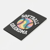 Softbal oma post-it® notes (Schuin)