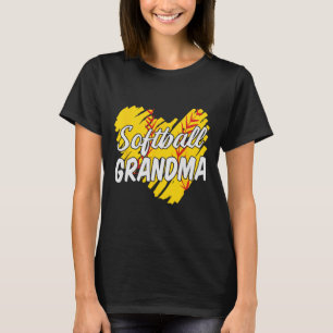 Softbal Oma Softbal Ontwerpen Voor Vrouwen Grootou T-shirt