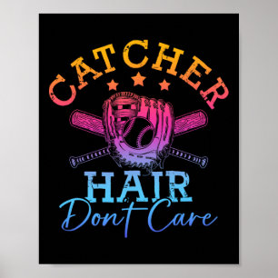 Softbal Shirt Meisjes Vrouwen Softbal Speler Softb Poster