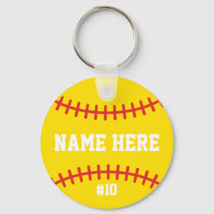 Softbal Sleutelhanger Meisjes Team Goedkoop Atlete