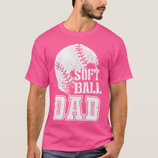 Softbal Speler Vaderdag vriend T-shirt