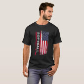 Softbal T-shirt (Voorkant volledig)