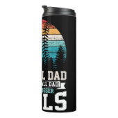  softbal vader grotere ballen thermosbeker (Geroteerd rechts)