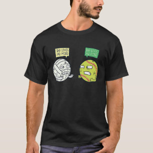Softbal Volleybal Ze Houdt Meer Van Mij I Bal Spo T-shirt