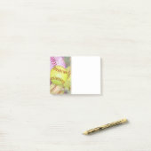 Softbal voor vrouwen post-it® notes (Op bureau)