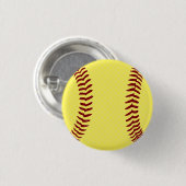 softbalknoop ronde button 3,2 cm (Voorkant /achterkant)