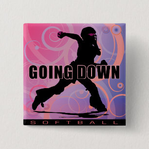 softball26 vierkante button 5,1 cm