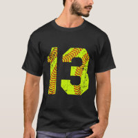 Softball 13 Jersey nummer
