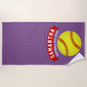 Softball All-Star Strandlaken (Voorkant)