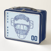Softball Baseball Lunch Box (Voorkant)