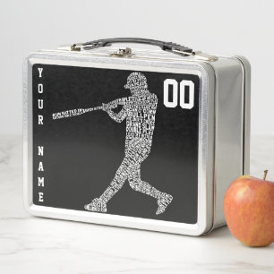 Softball Baseball Lunch Box